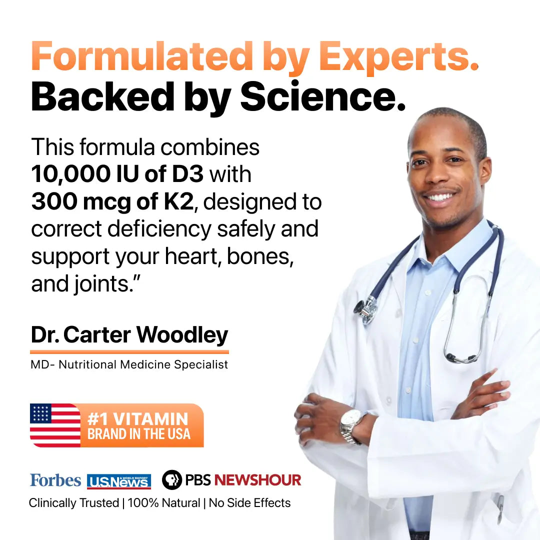 [First Order One-Time Bonus] FREE Vitamin D3 & K2