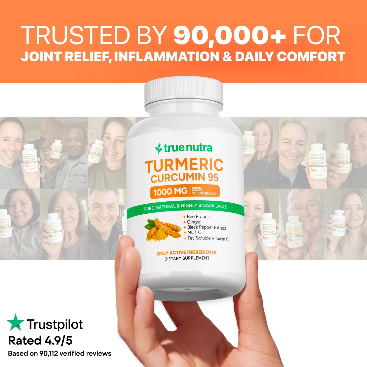 [First Order One-Time Bonus] FREE Turmeric Curcumin 95